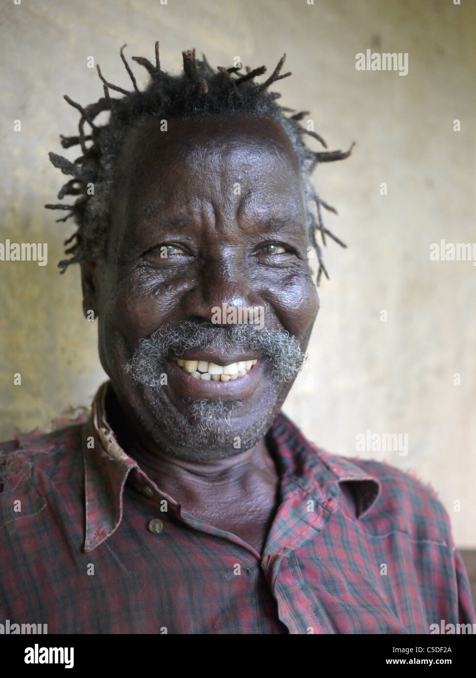 Portrait of a local man, in Kampala, Uganda Stock Photo - Alamy