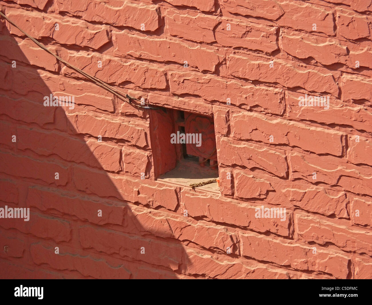 Niche in a Brick wall Stock Photo Alamy
