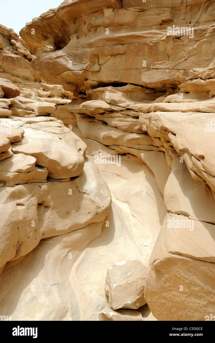 Wadi Arada desert - Sinai Peninsula, Egypt Stock Photo