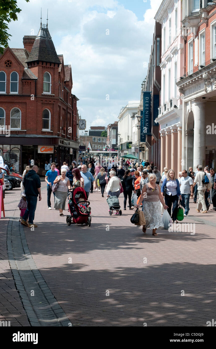 Ipswich town centre shopping hi-res stock photography and images - Alamy