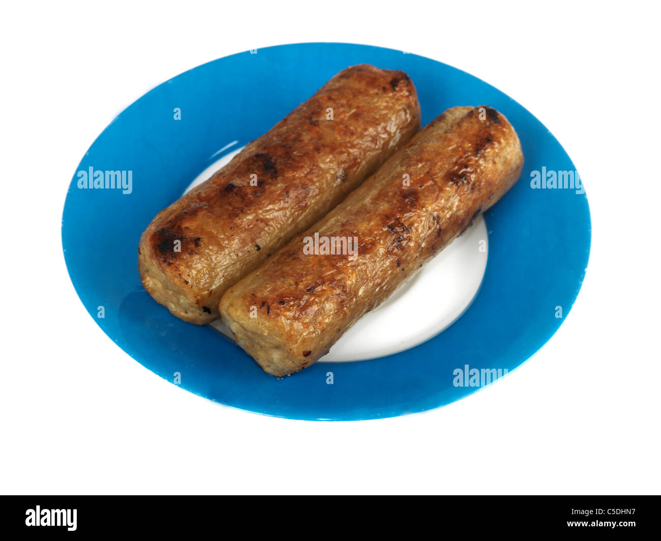 Quorn Sausages Stock Photo