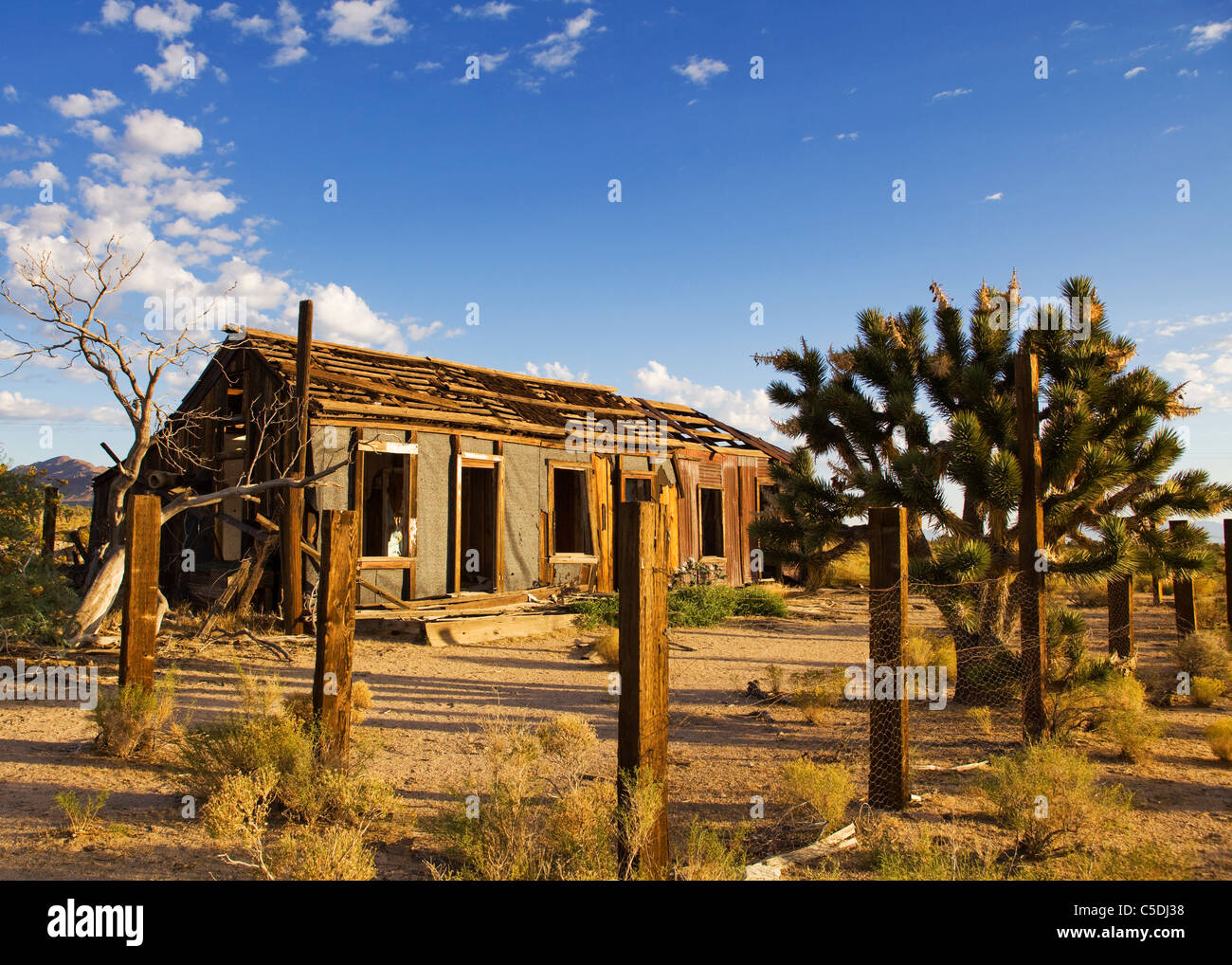Abandoned house - California USA Stock Photo