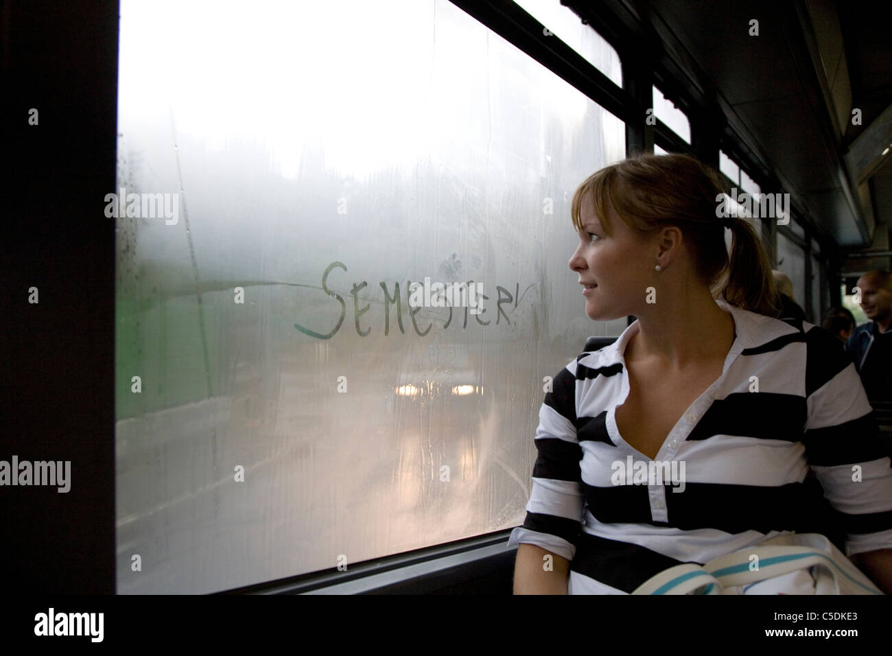 Bus travel rain hi-res stock photography and images - Alamy