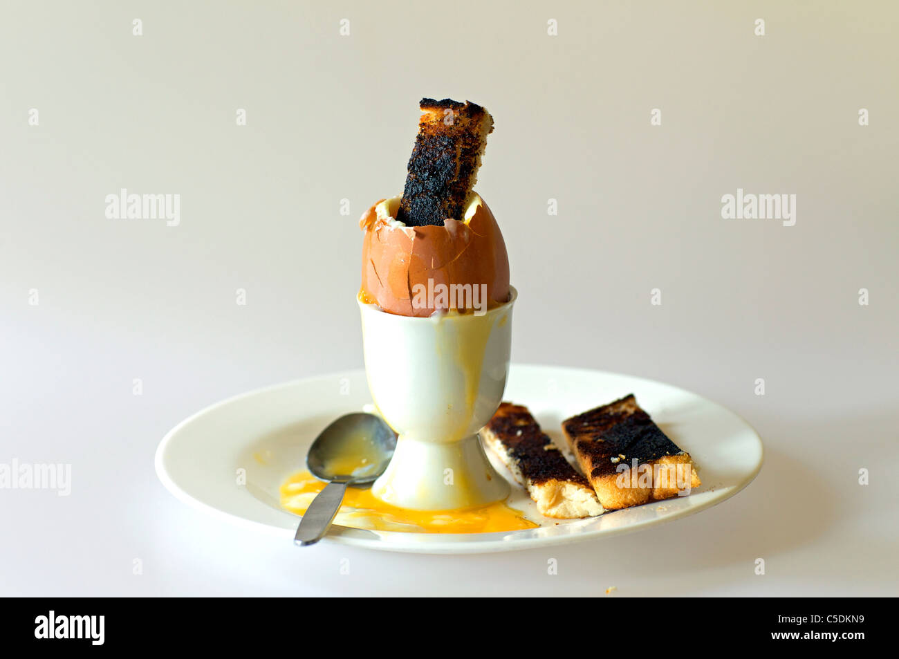 boiled egg and soldiers Stock Photo Alamy
