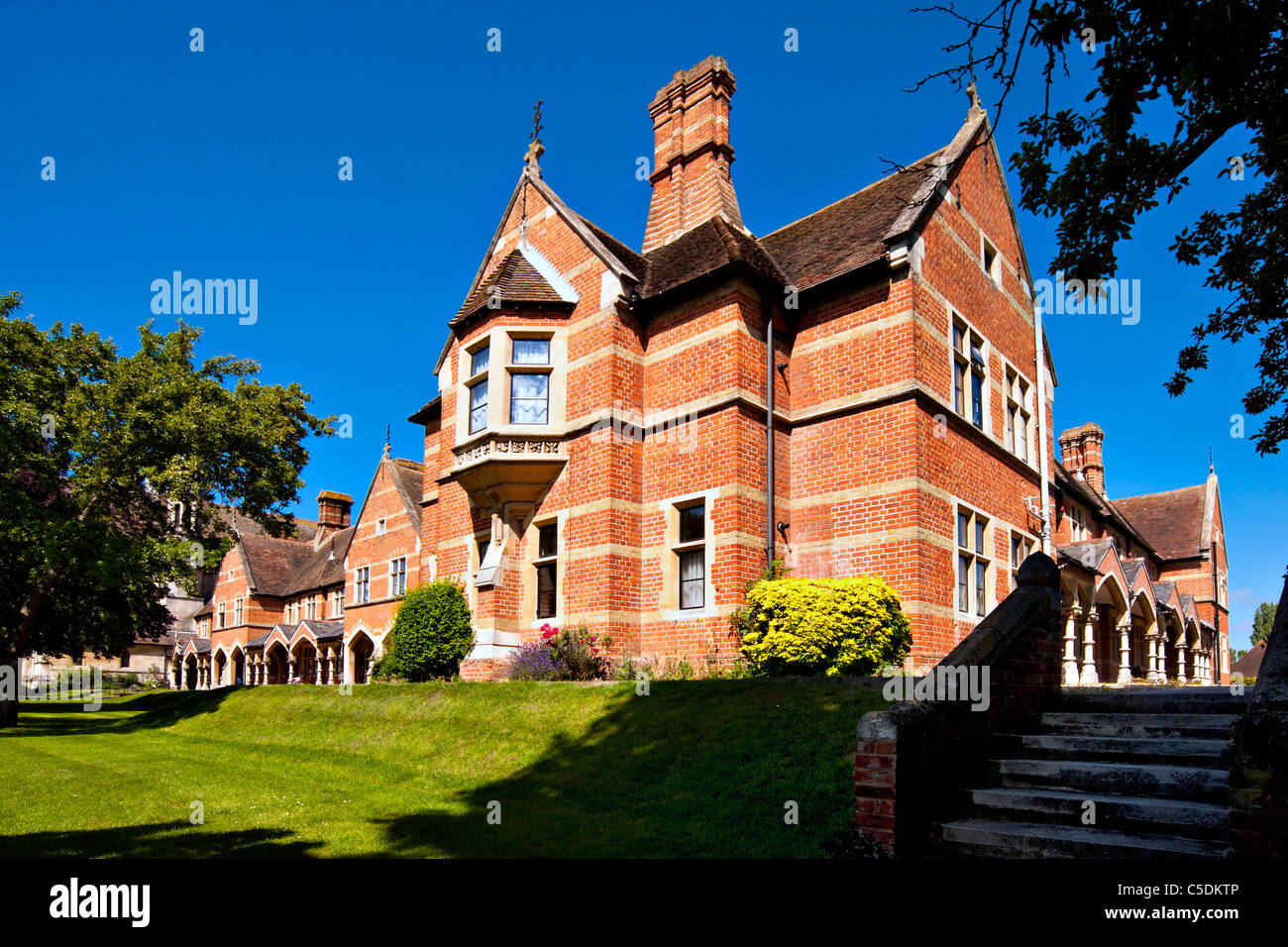 The Almshouses at Faversham in Kent Stock Photo Alamy