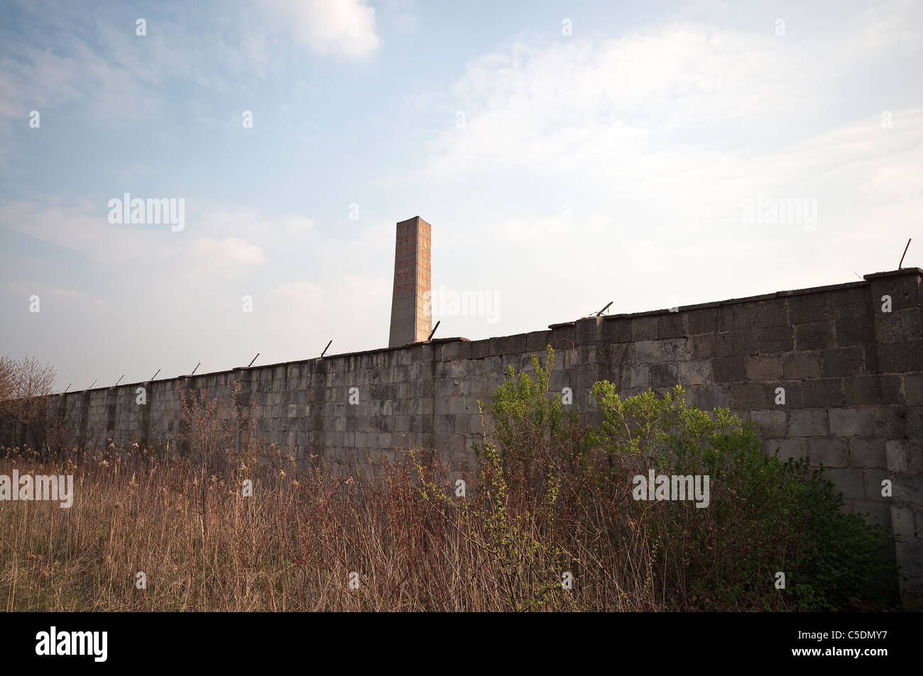 Sachsenhausen concentration camp Museum located 35km North of Berlin, Germany Stock Photo