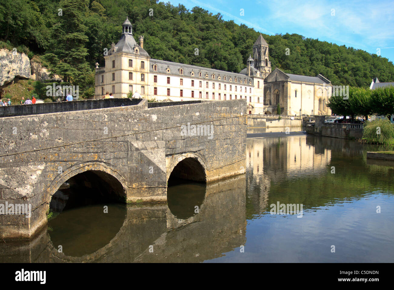 The Abbey of Brantôme, Dordogne, France Stock Photo - Alamy