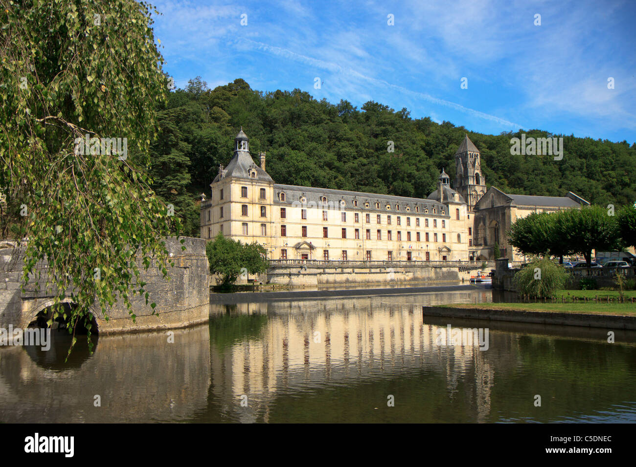 The Abbey of Brantôme, Dordogne, France Stock Photo - Alamy