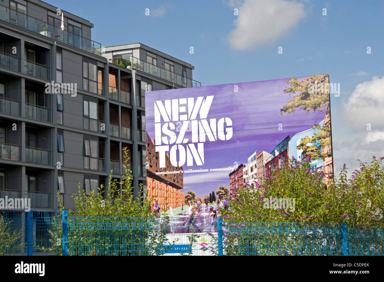 New apartment development, New Islington, Ancoats, Manchester, England