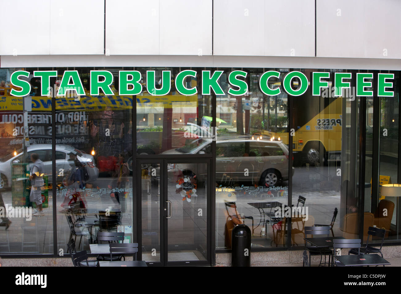 starbucks coffee shop toronto ontario canada Stock Photo