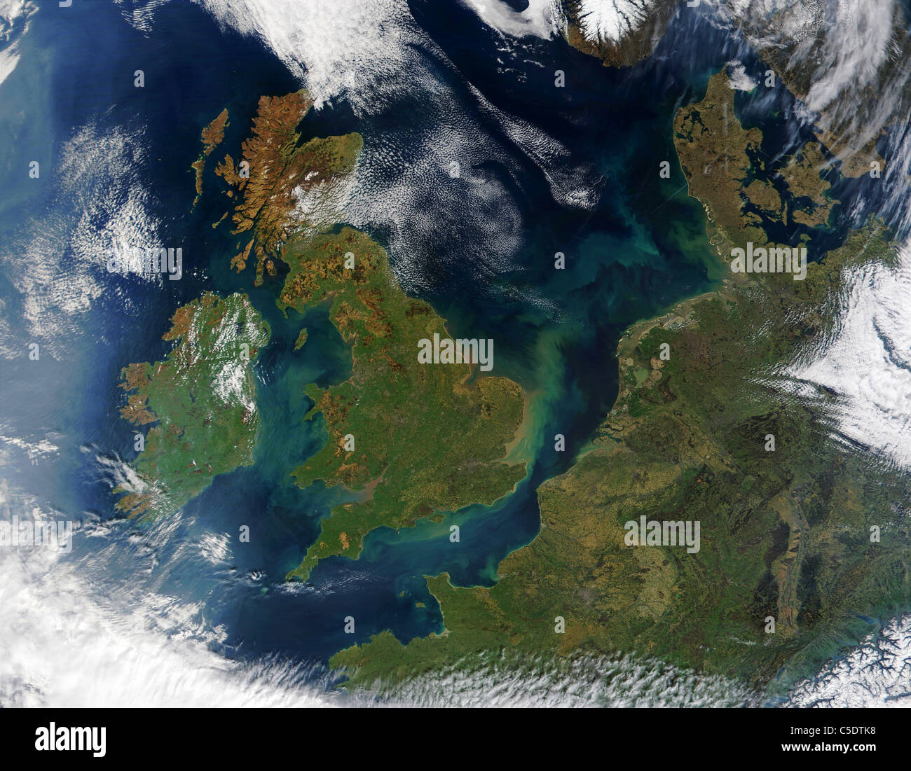 United kingdom satellite image hires stock photography and images Alamy