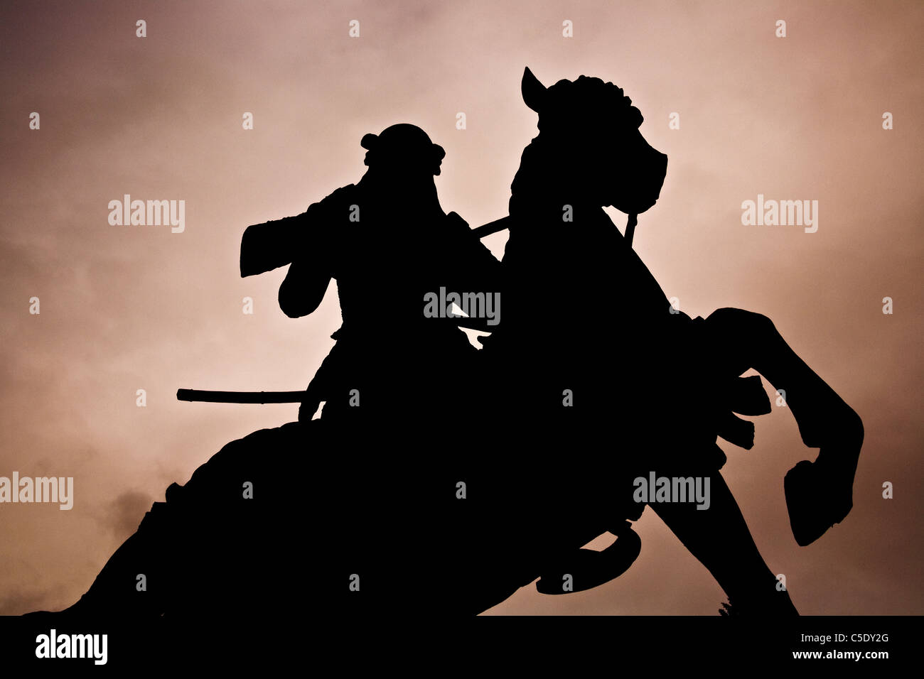 Mongol warrior horse hi-res stock photography and images - Alamy