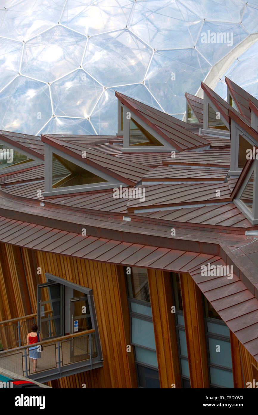 Construction building eden project hires stock photography and images