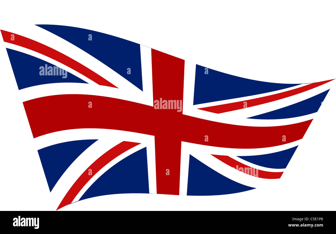 United kingdom flag illustration hi-res stock photography and images ...