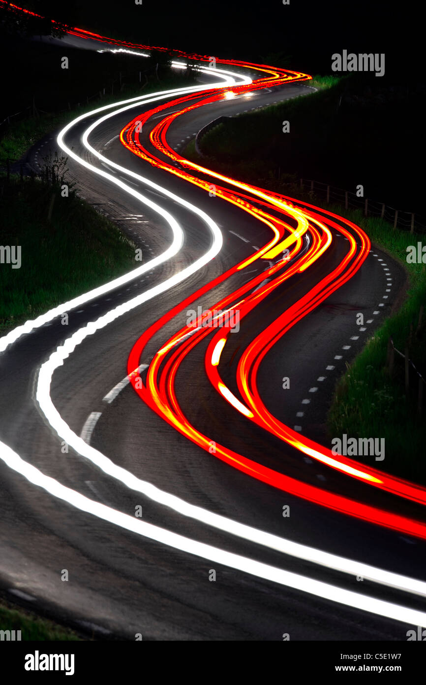 Tail Lights High Resolution Stock Photography and Images Alamy