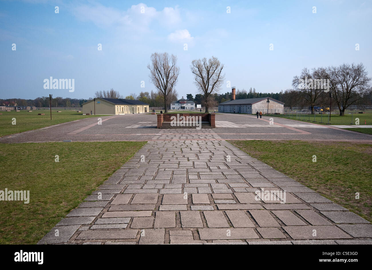 Sachsenhausen concentration camp Museum located 35km North of Berlin, Germany Stock Photo