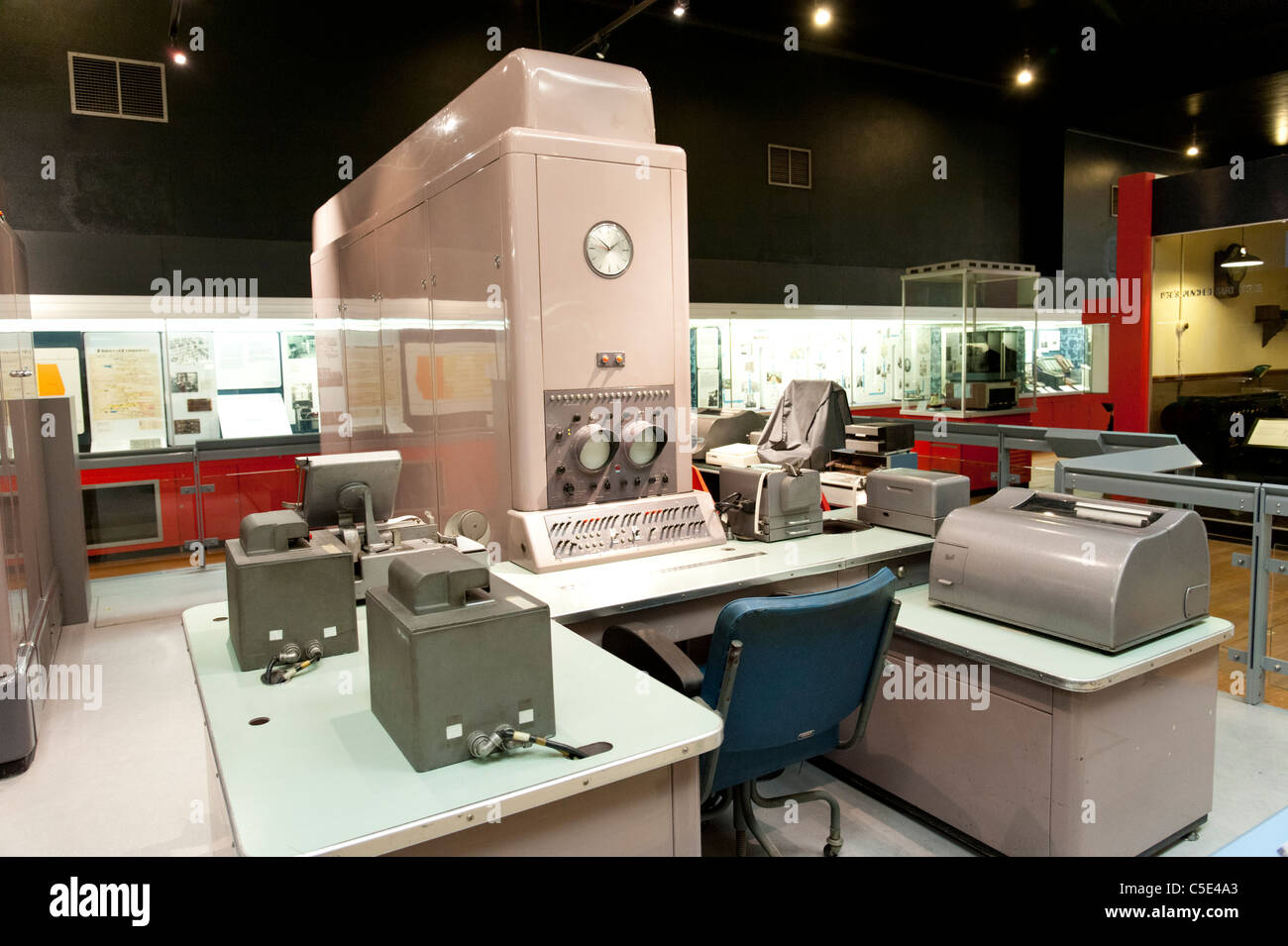 1959 Ferranti Pegasus computer in the Science Museum, London, UK Stock  Photo - Alamy