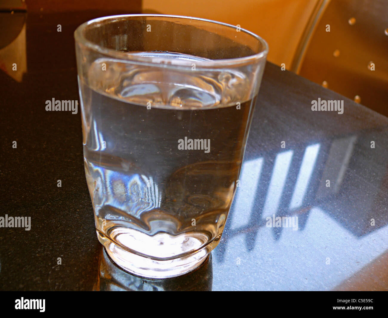 Glass of water Stock Photo - Alamy