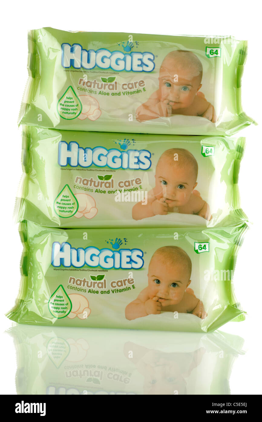 Lingettes pour bébé Huggies Natural Care