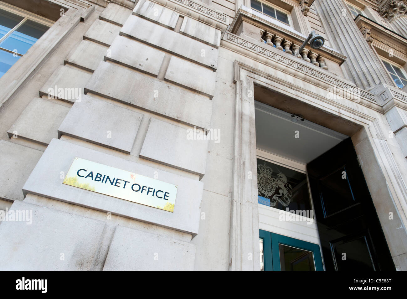 Cabinet Office, Whitehall, London, UK Stock Photo