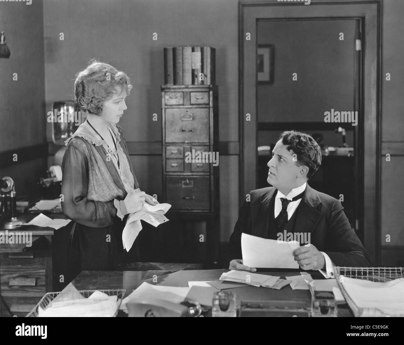 30s boss Black and White Stock Photos & Images - Alamy