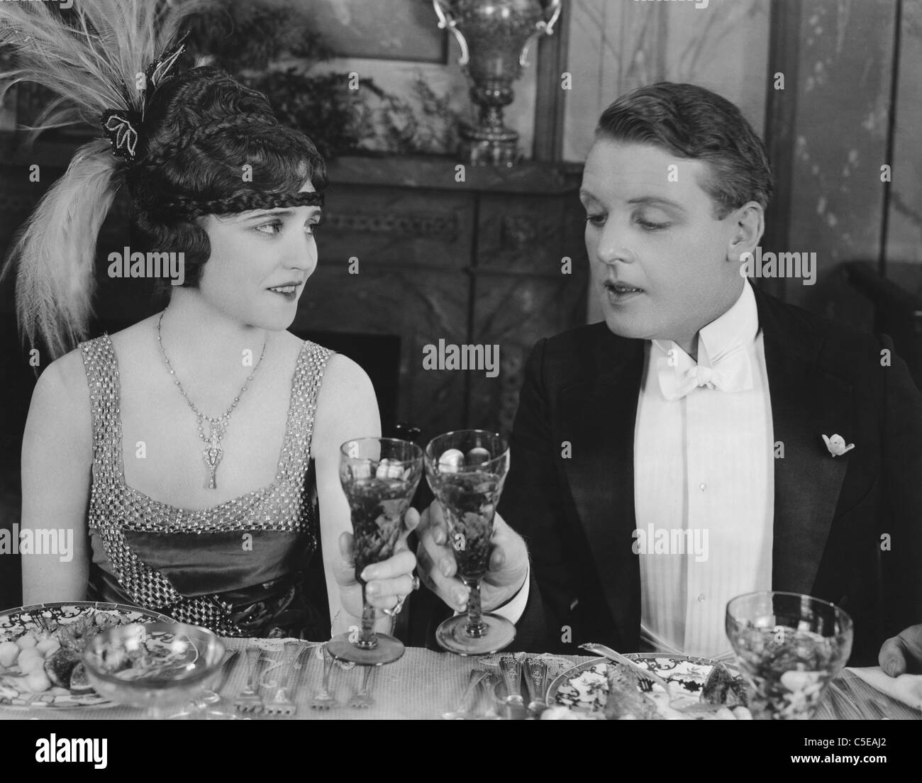 Making a toast Stock Photo Alamy