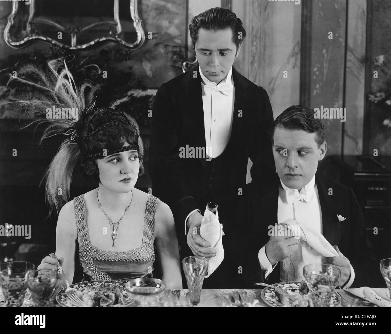 Group looks Black and White Stock Photos & Images - Alamy