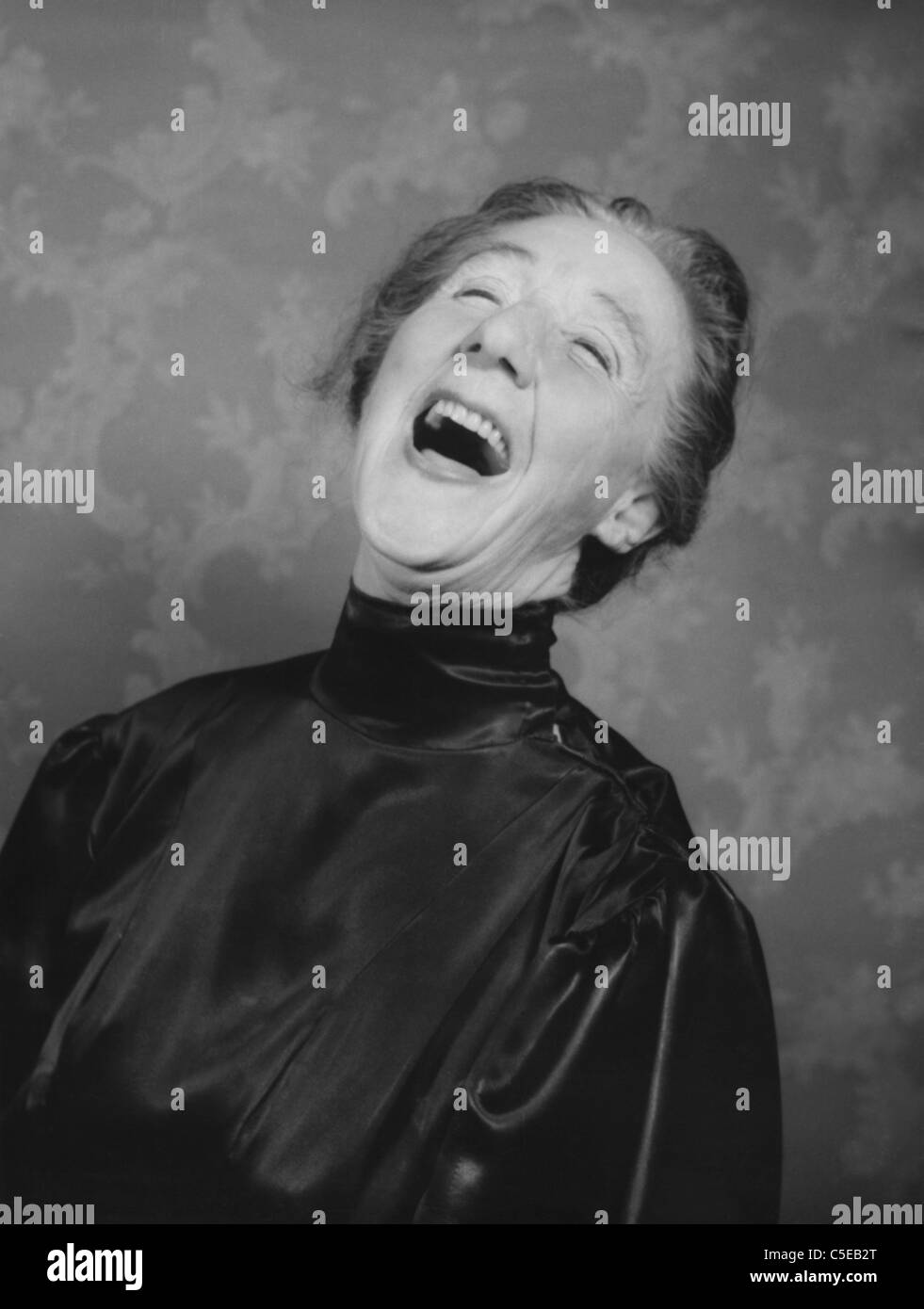 Laugh Out Loud Stock Photo