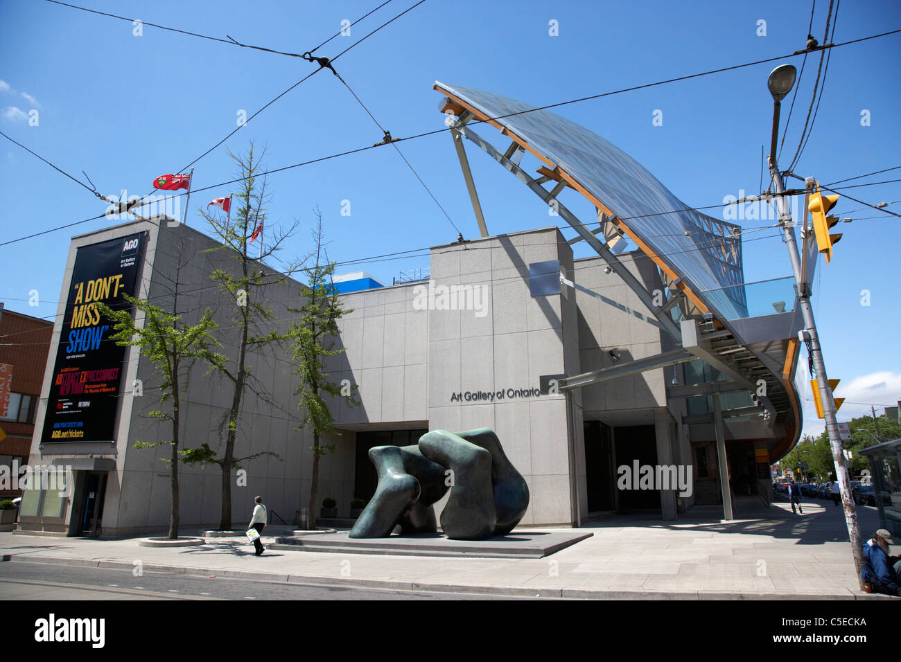 ago the art gallery of ontario with frank gehry facade in toronto