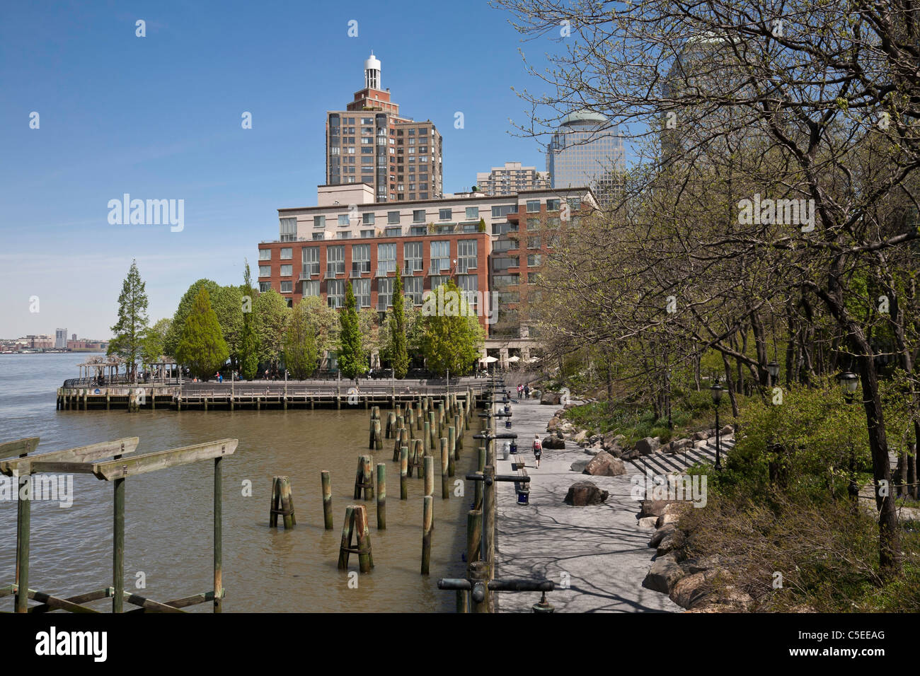 Hudson river park esplanade hires stock photography and images Alamy