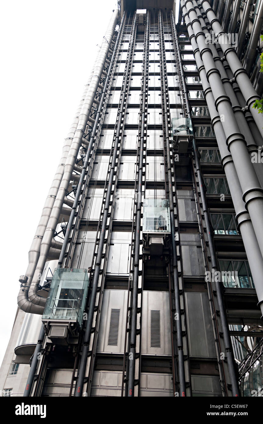 lloyds of london insurance offices in the city of london Stock Photo