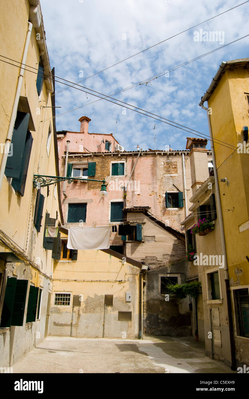 Homes in Venice Stock Photo Alamy
