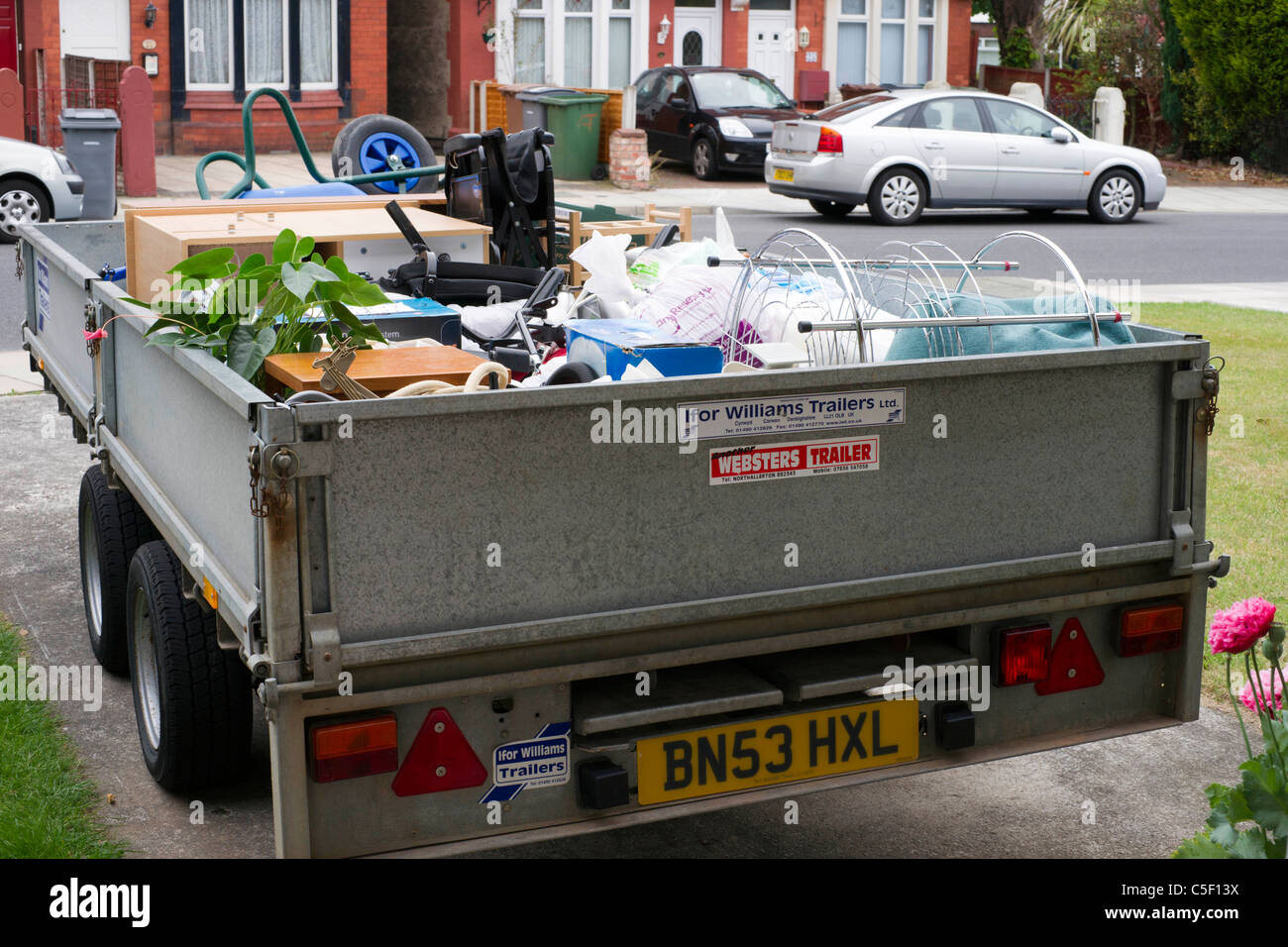 Moving Trailer House High Resolution Stock Photography and Images Alamy