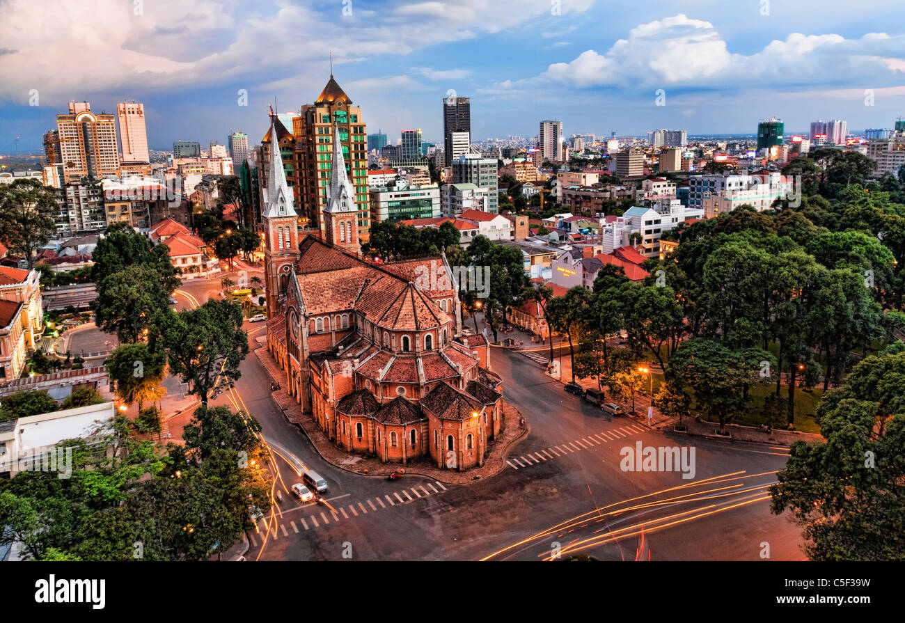 Catholic church Notre Dame Basilica Saigon (Ho Chi Minh City) Vientam