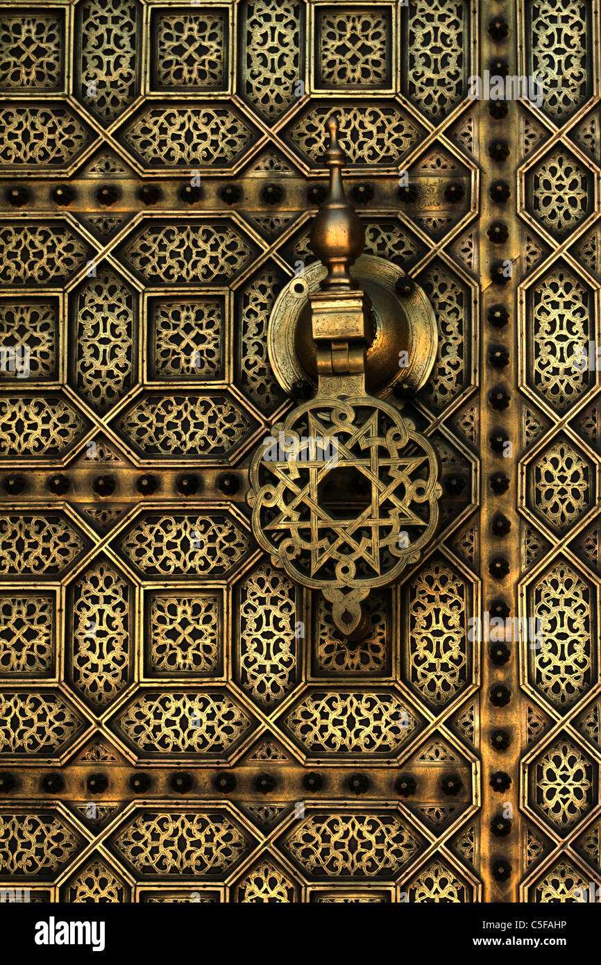 Copper door architectural details Stock Photo Alamy