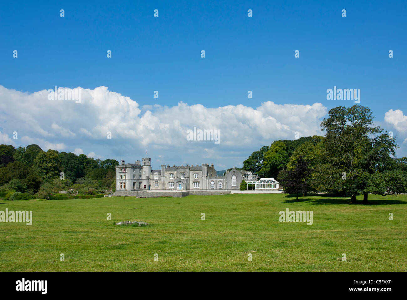 Leighton Hall, home of the Gillow family, near Carnforth, Lancashire