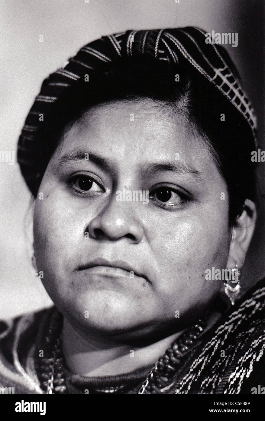 Rigoberta menchu hires stock photography and images Alamy