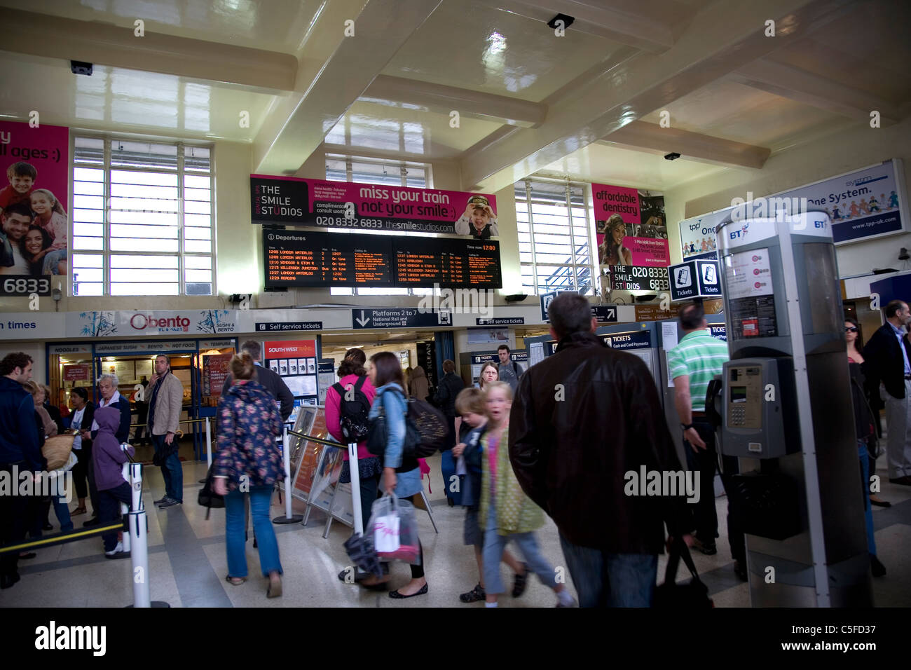 Richmond Train Station Stock Photo Alamy