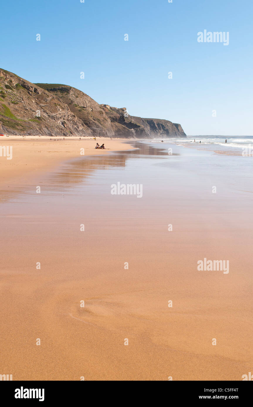 Praia de Vale Figueiras, Algarve, Portugal Stock Photo