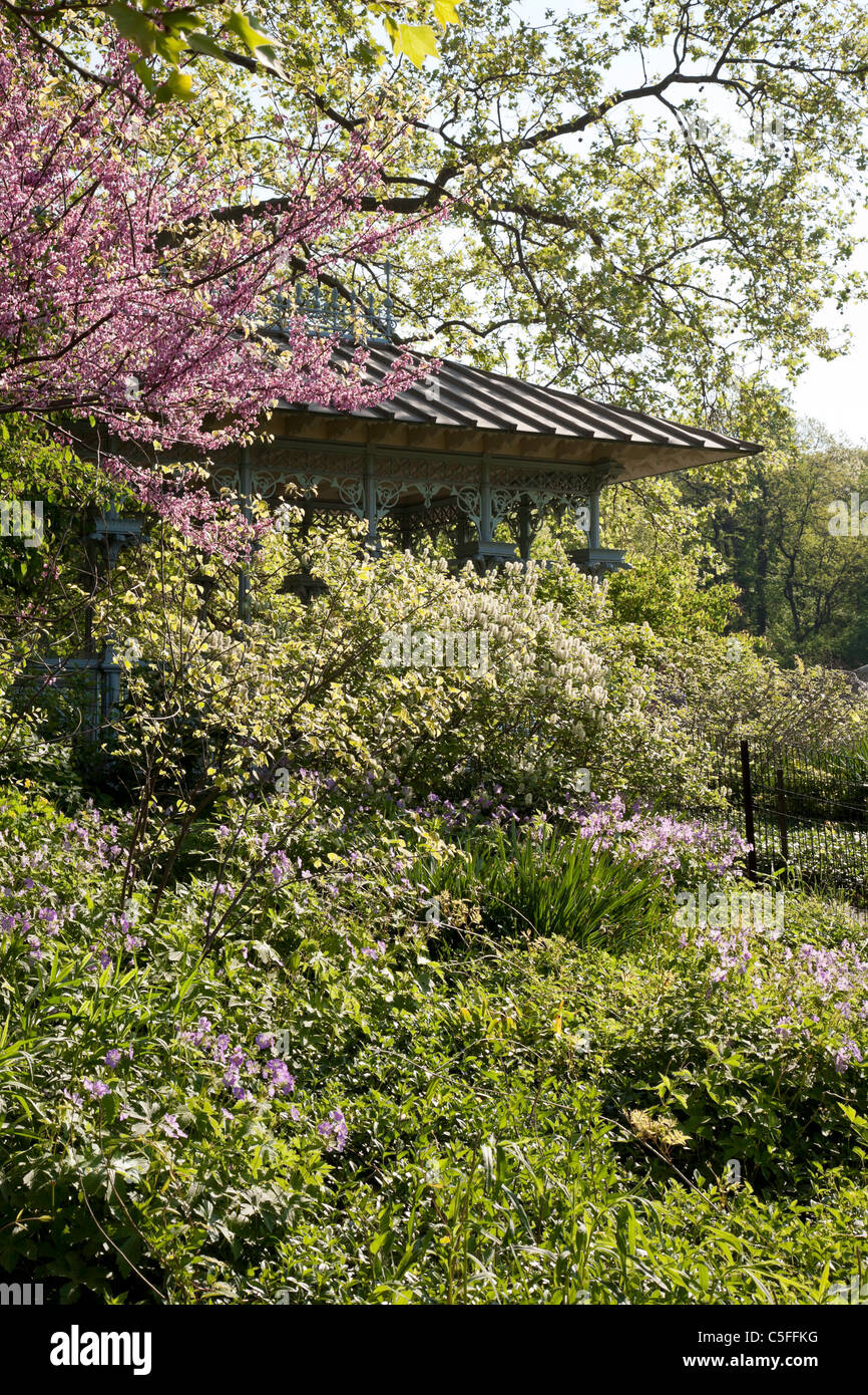 Ladies' Pavilion, The Hernshead, Central Park, NYC Stock Photo Alamy