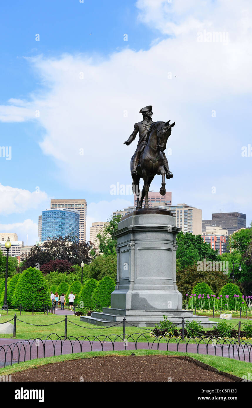 Boston common park statue hires stock photography and images Alamy