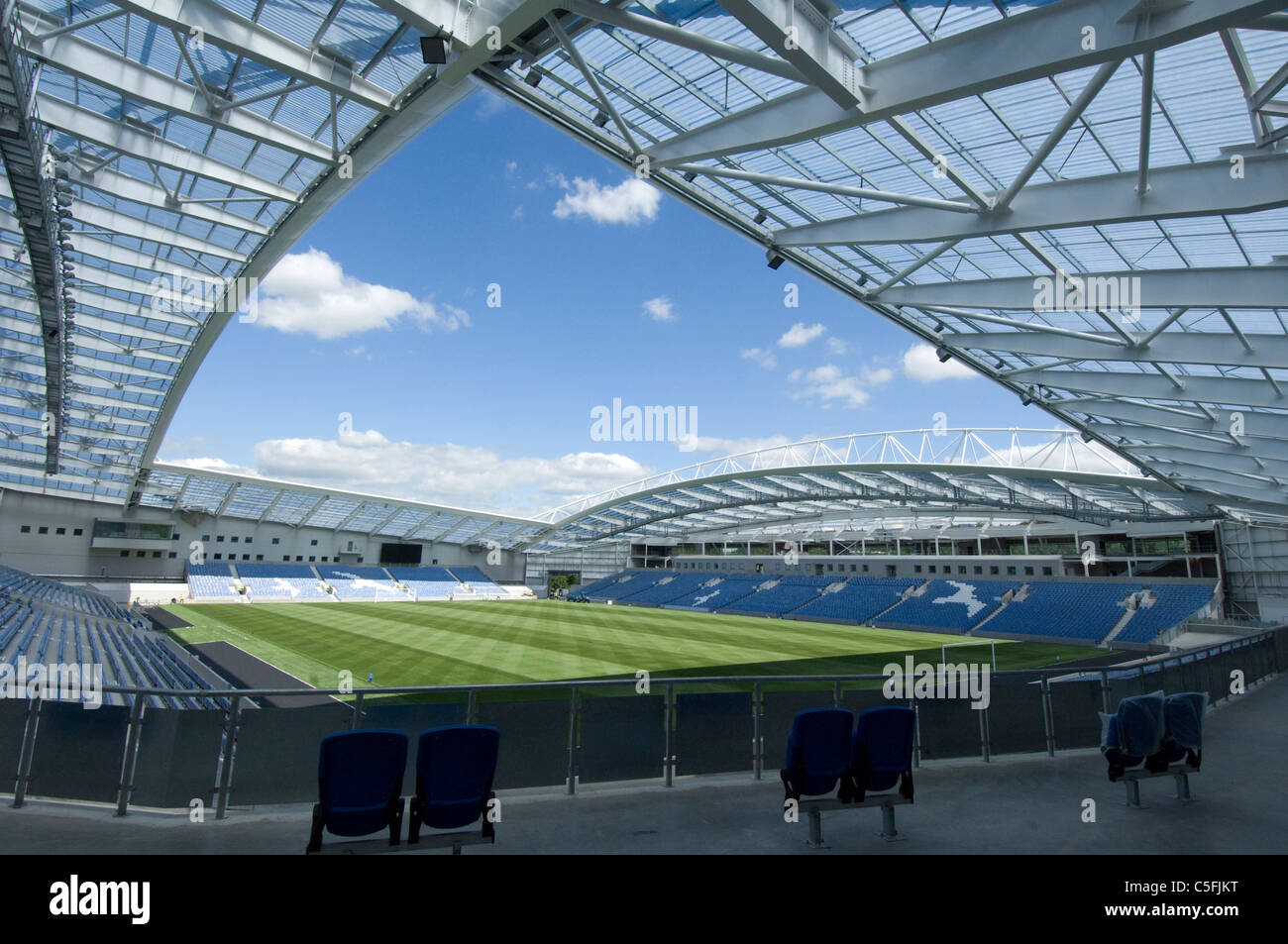The new AMEX stadium, home of Brighton and Hove Albion from 2011. Stock Photo