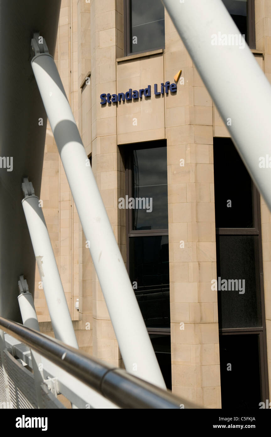 Detail from Standard Life building, Edinburgh Stock Photo Alamy