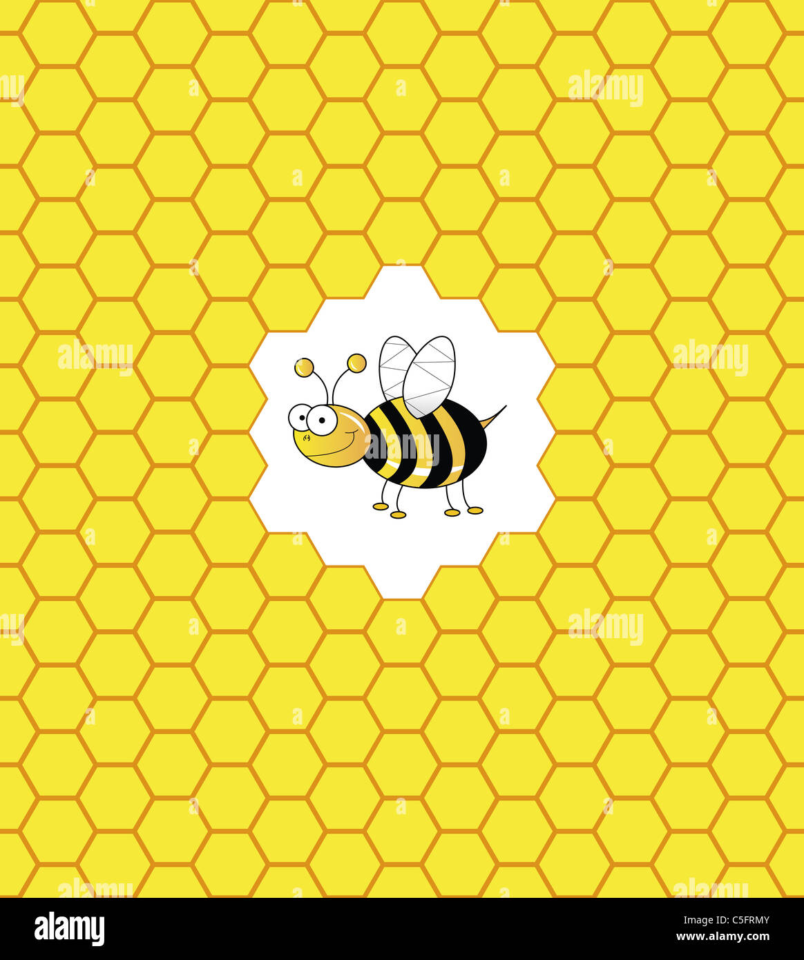 Bee Hive Illustration High Resolution Stock Photography and Images - Alamy