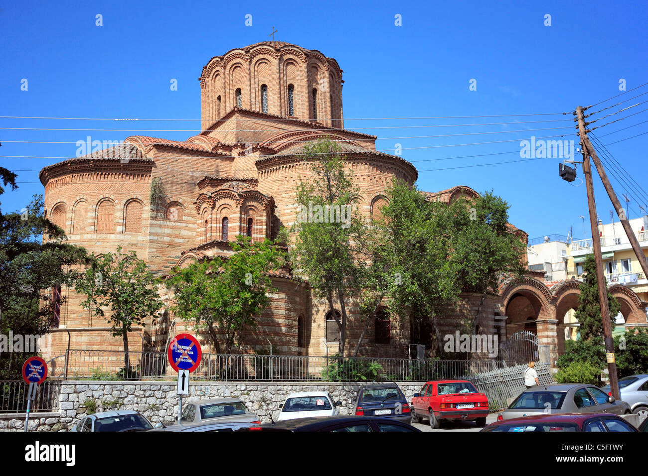 Church of the Prophet Elijah, Thessaloniki, Greece Stock Photo