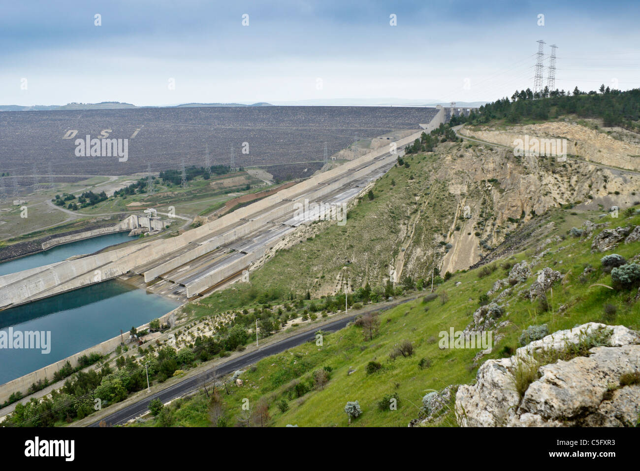 Ataturk Dam, Eastern Anatolia, Turkey Stock Photo - Alamy