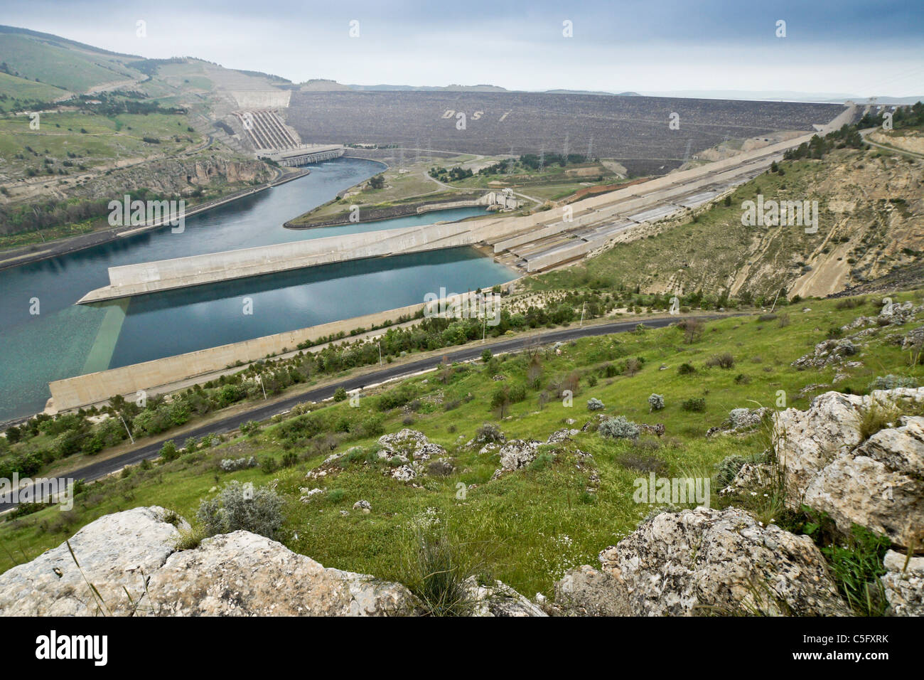 Ataturk Dam, Eastern Anatolia, Turkey Stock Photo Alamy