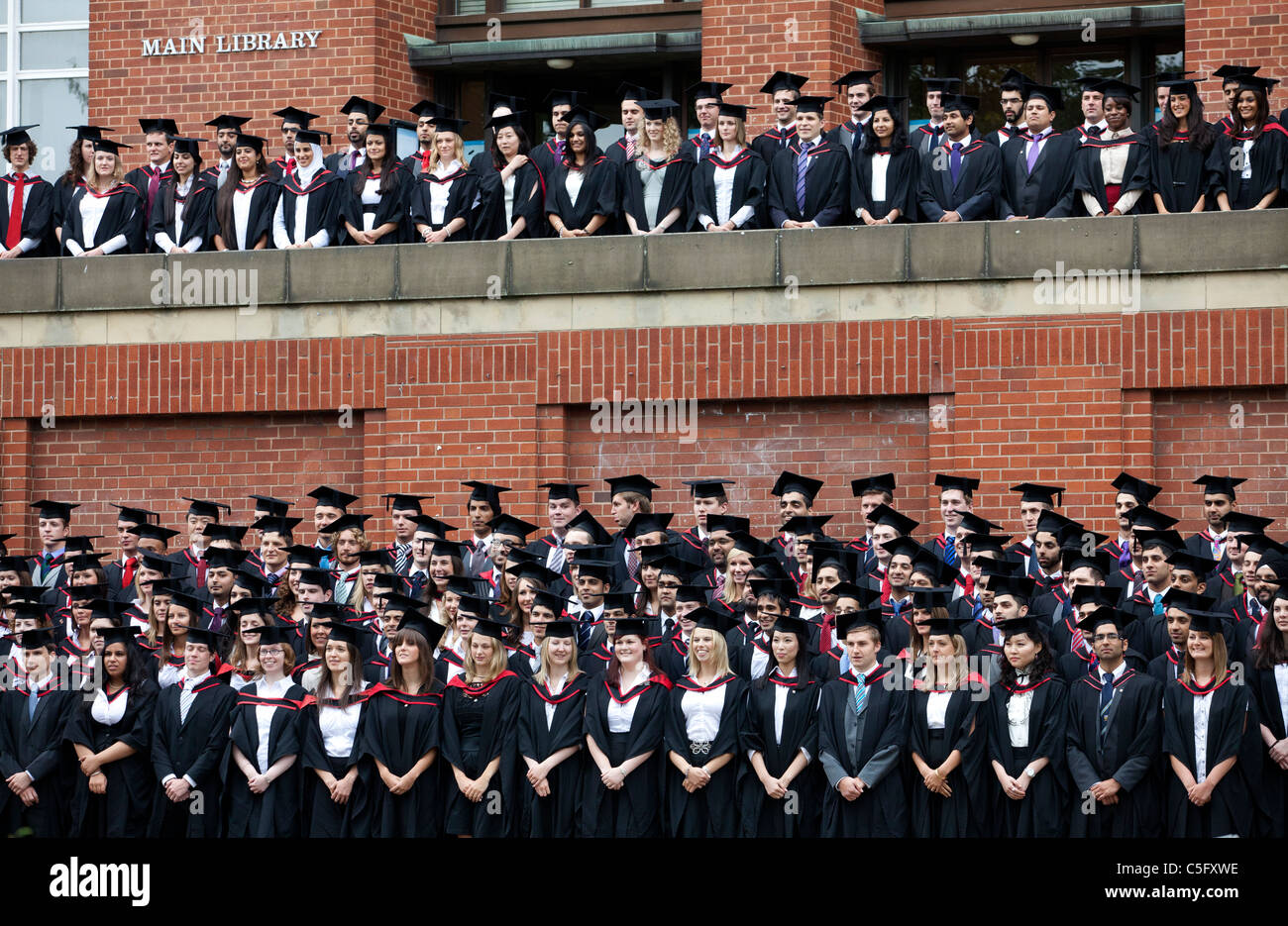 Birmingham University Graduation High Resolution Stock Photography and