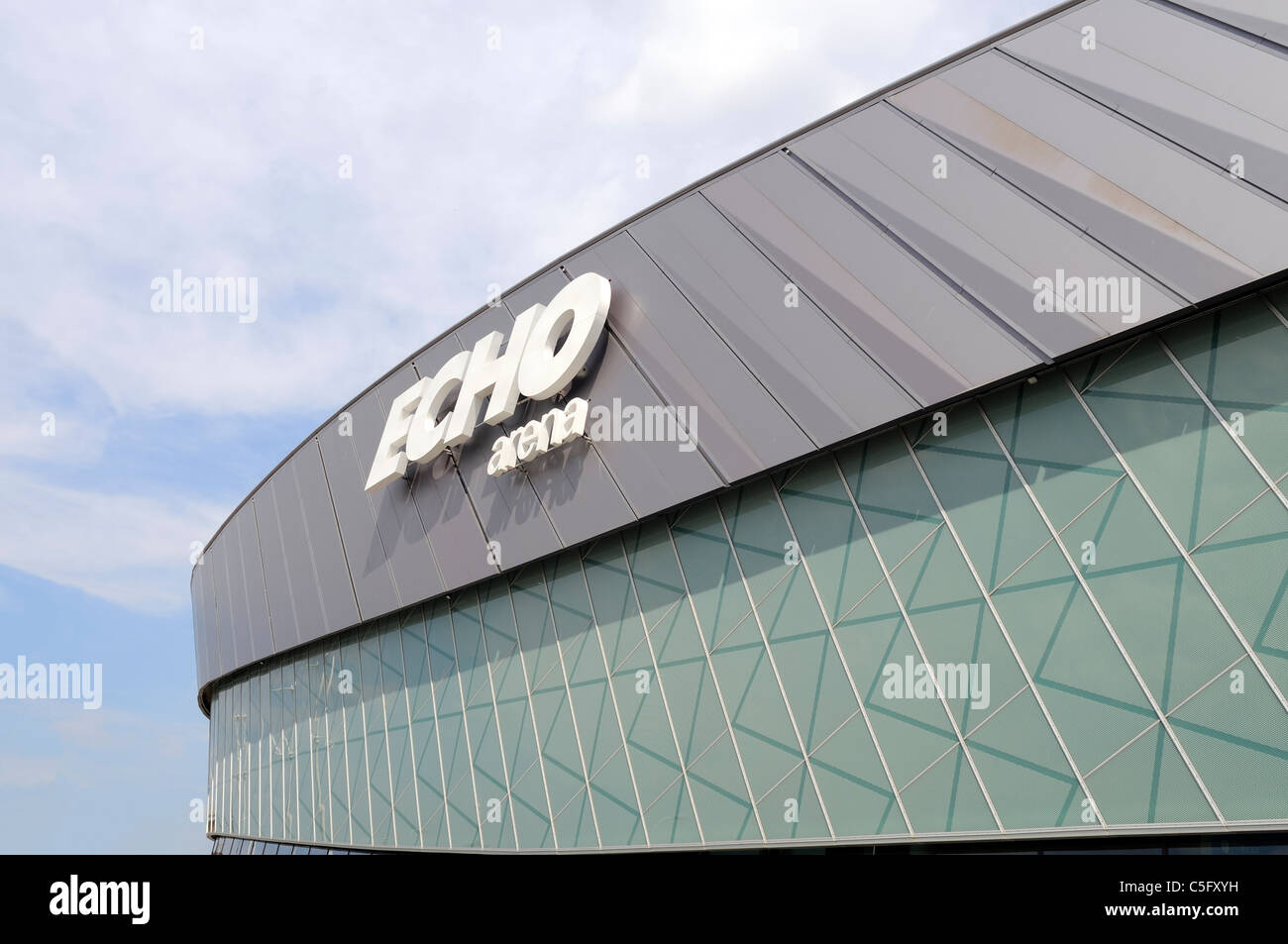 The New Echo Arena In Liverpool England Stock Photo Alamy