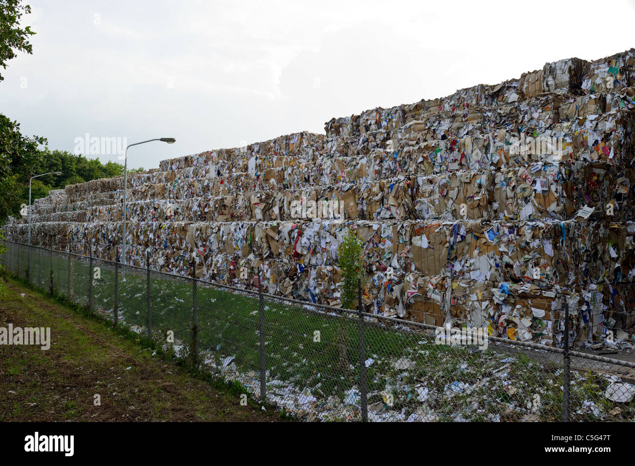 old paper recycling Stock Photo Alamy
